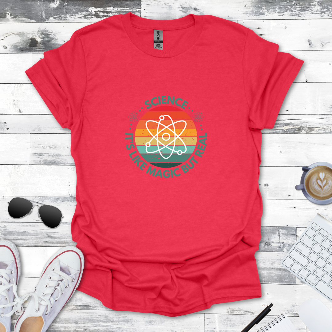 It's Like Magic But Real - Retro Atom Tee