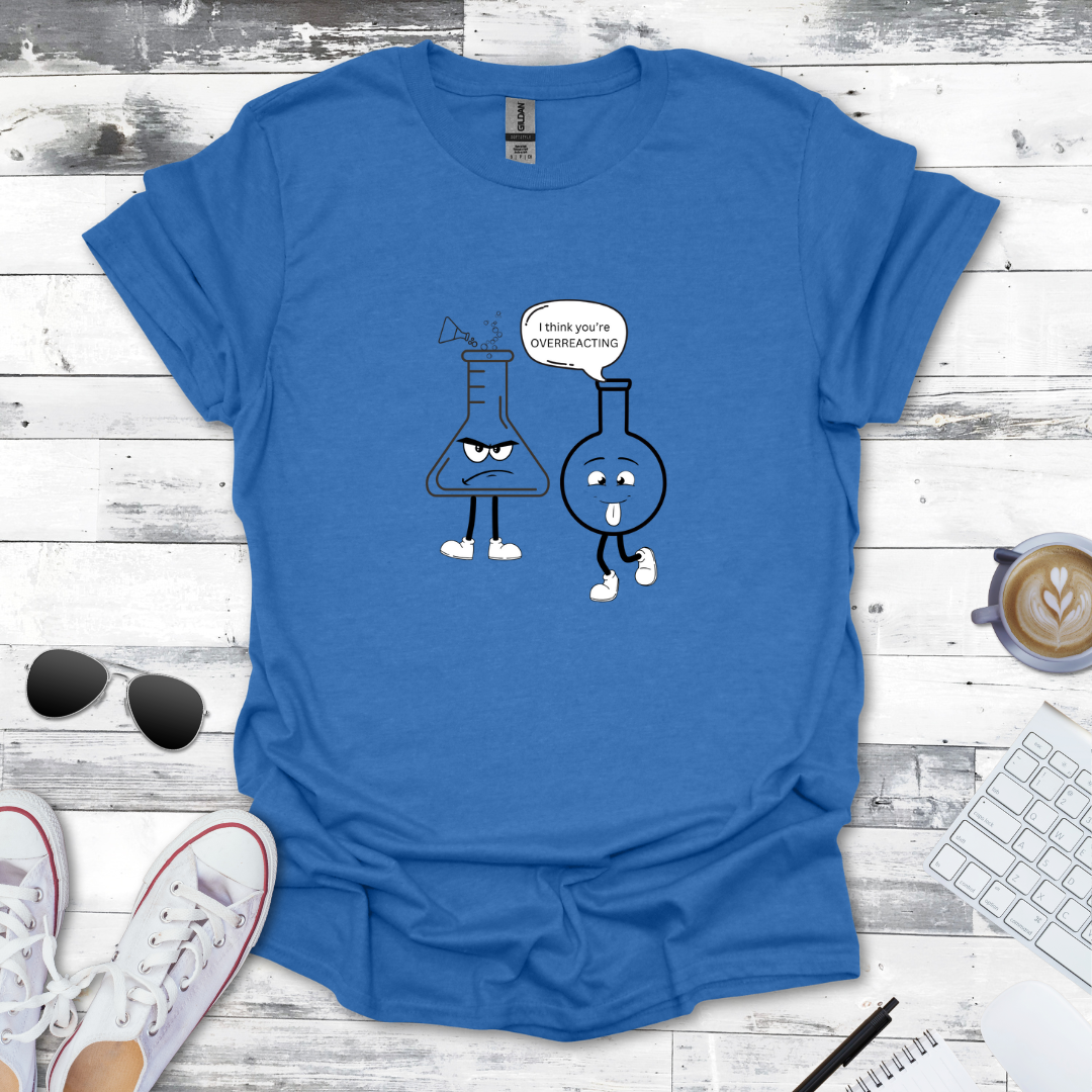 Overreacting Chemistry Beaker Tee