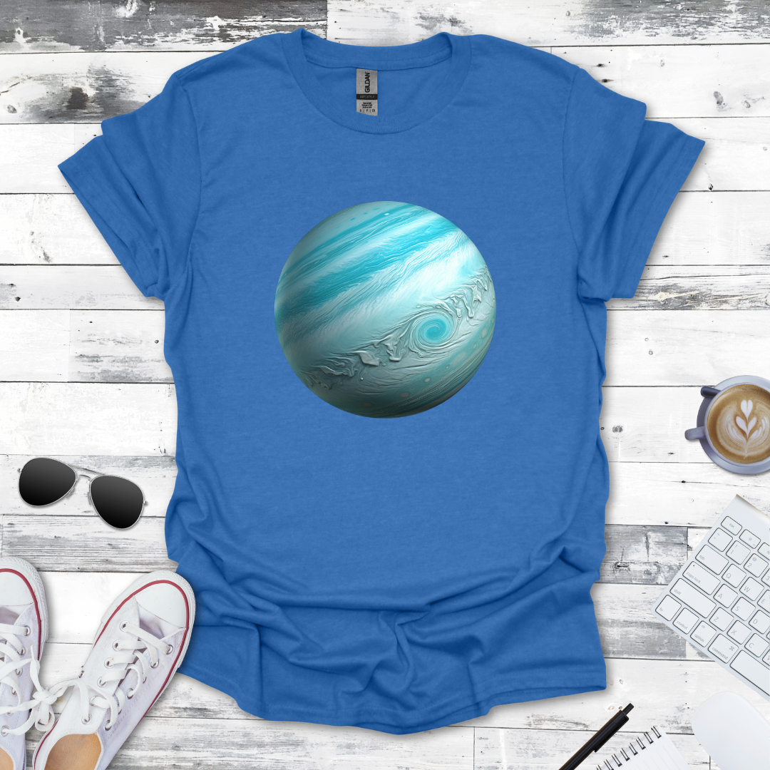 Uranus Vortex Graphic T-Shirt