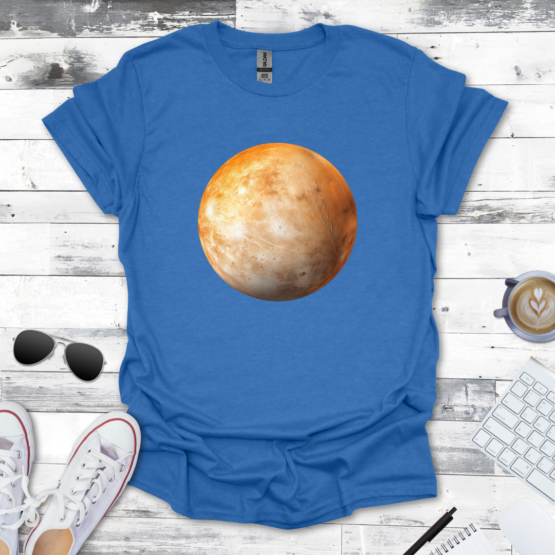 Mercury Crater Terrain Graphic T-Shirt