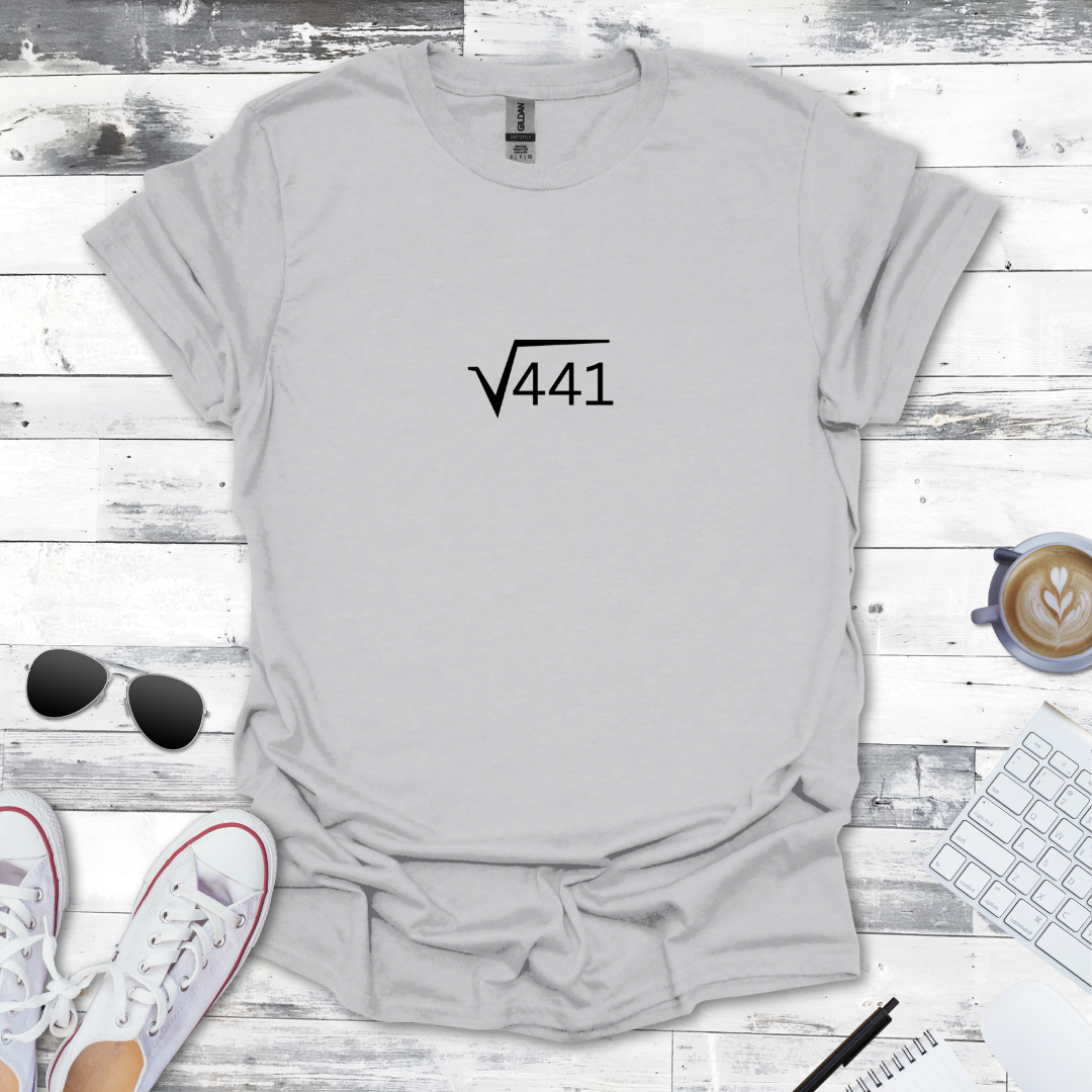 21th Birthday - Square Root of 441 Tee