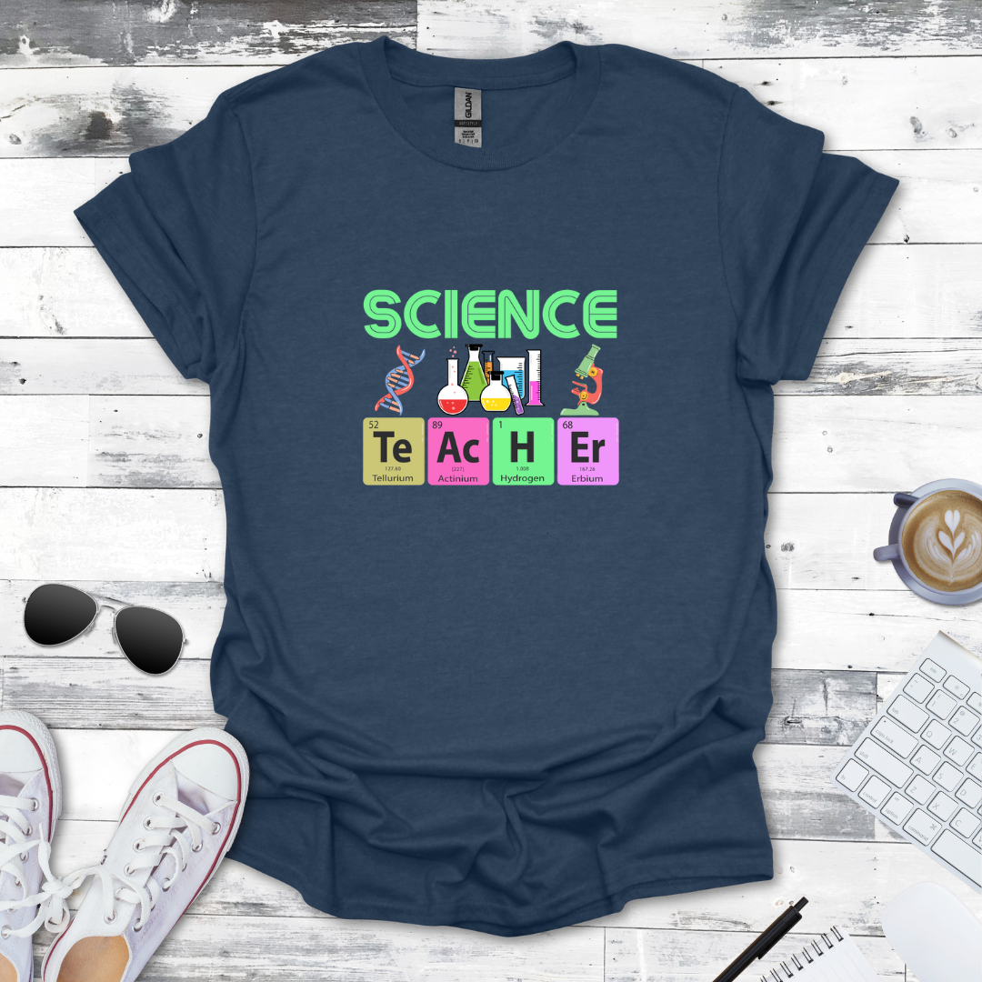 Periodic Table Chemistry Lab Design Tee