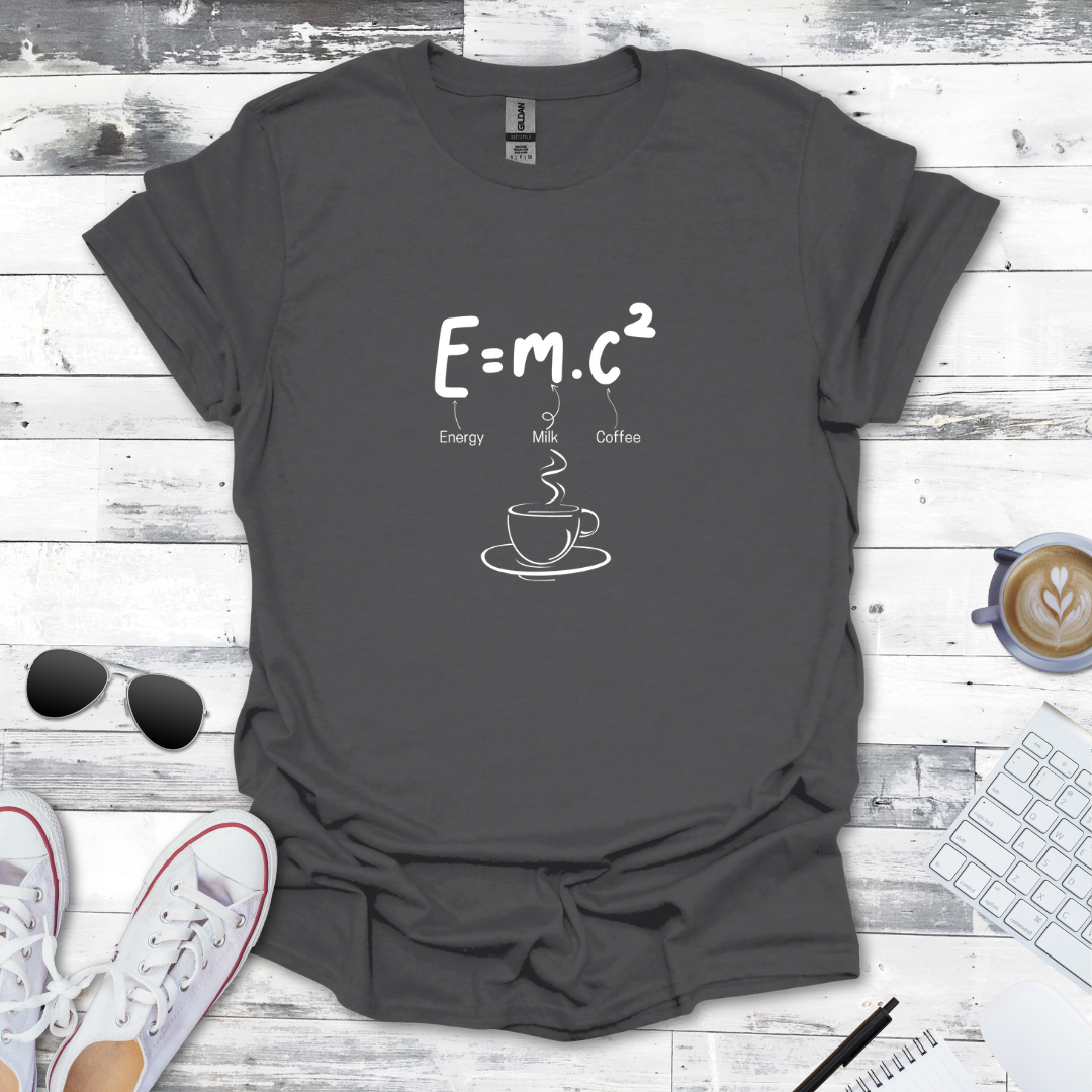 E=MC² Coffee Science Tee