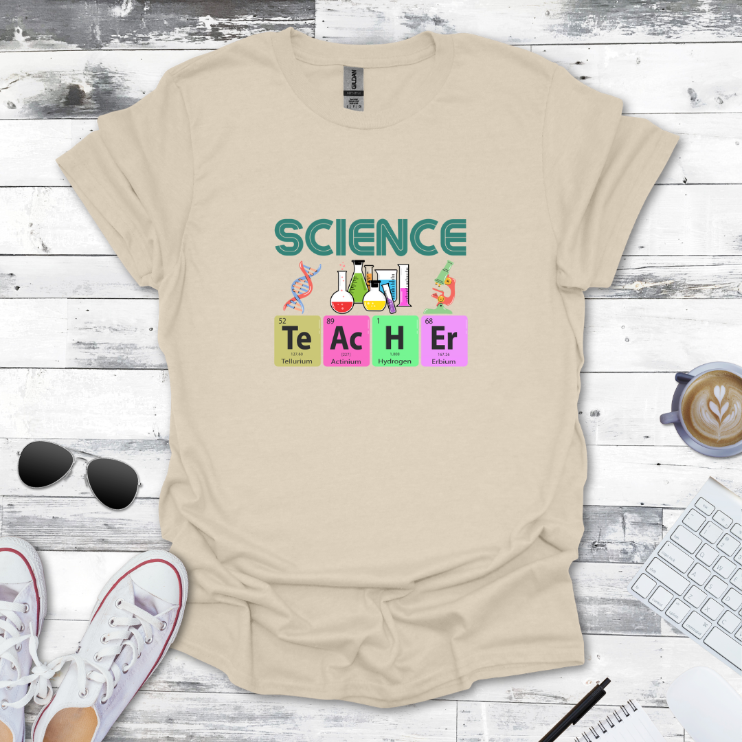 Periodic Table Chemistry Lab Design Tee