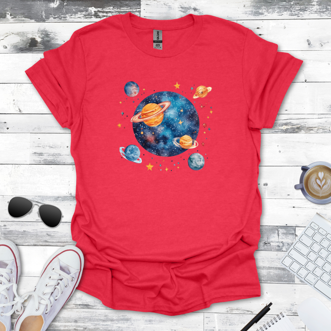 Cosmic Dreams Planetary Tee