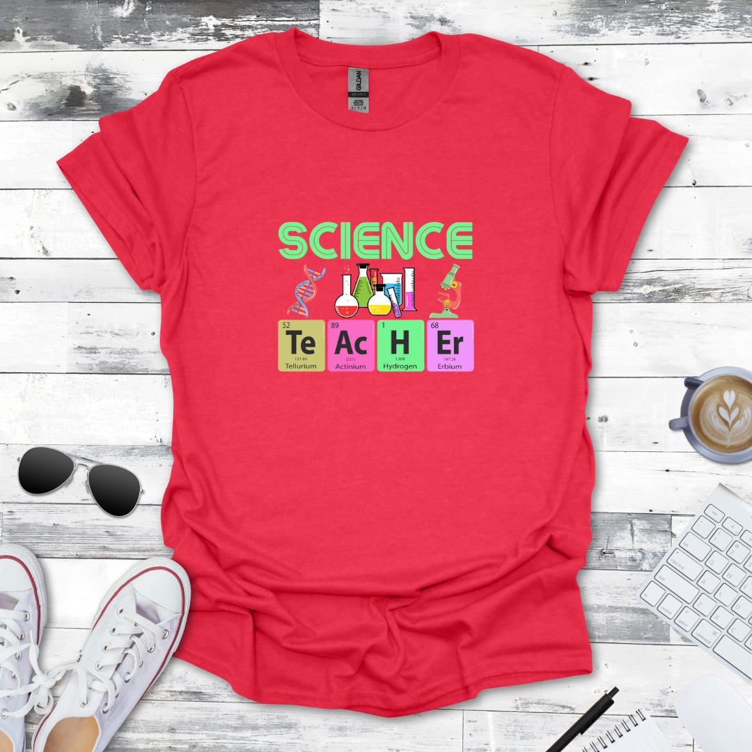 Periodic Table Chemistry Lab Design Tee