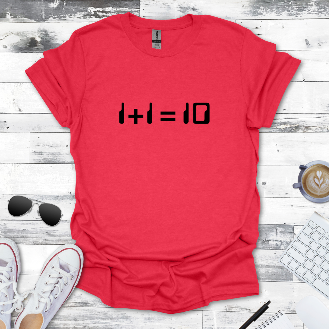 1+1 = 10 Tee