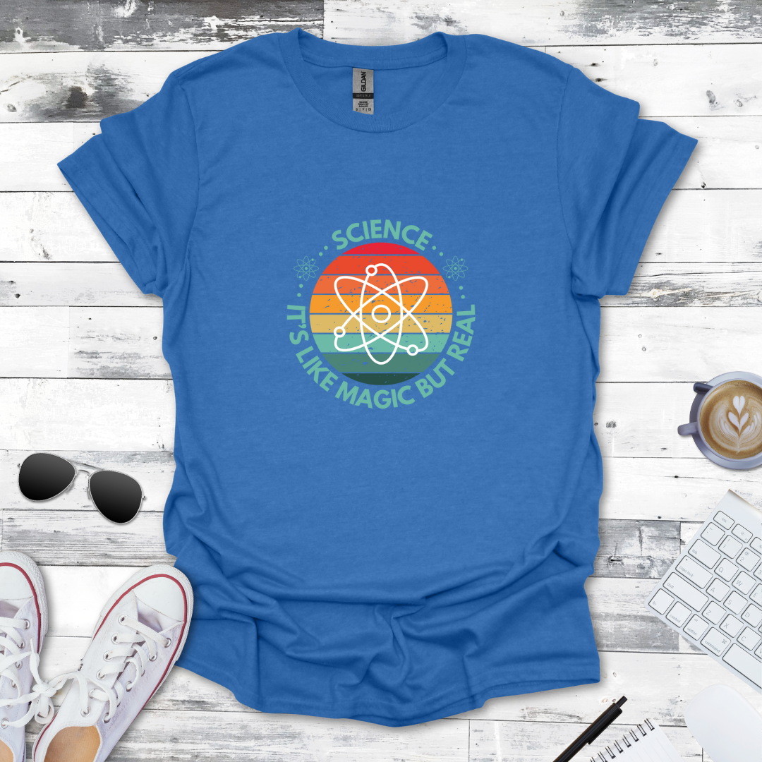 It's Like Magic But Real - Retro Atom Tee