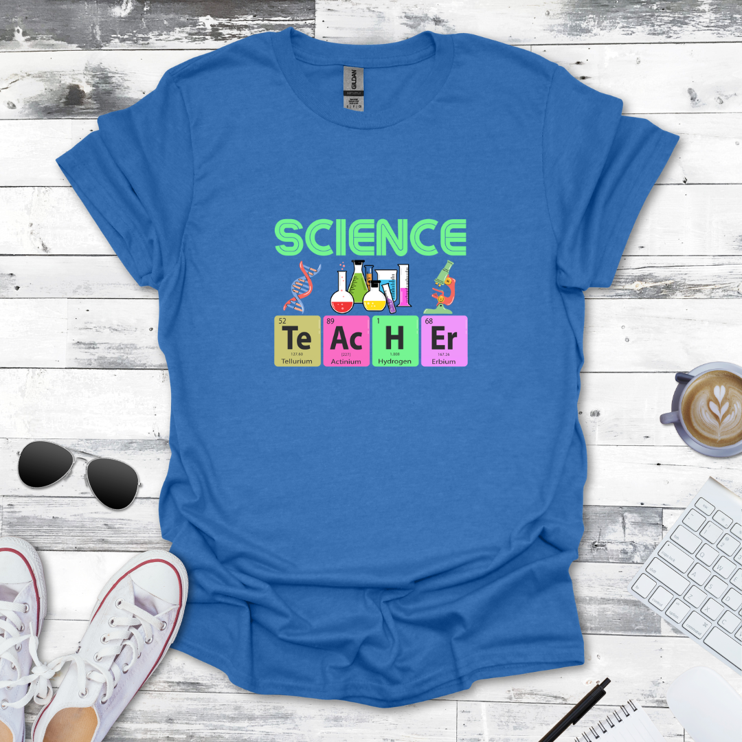 Periodic Table Chemistry Lab Design Tee