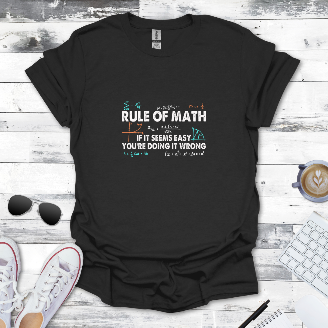Rule of Math Tee