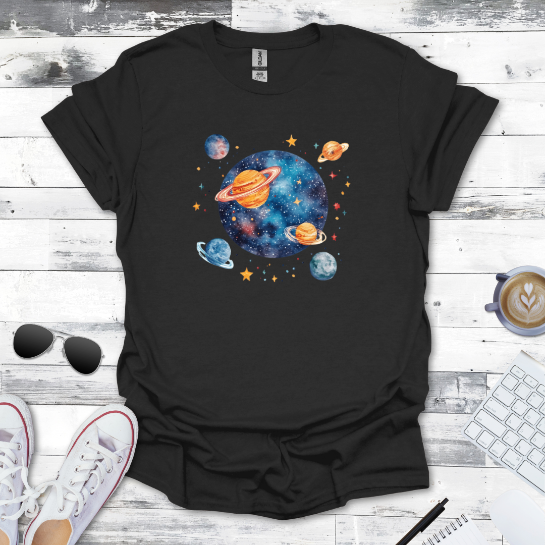 Cosmic Dreams Planetary Tee