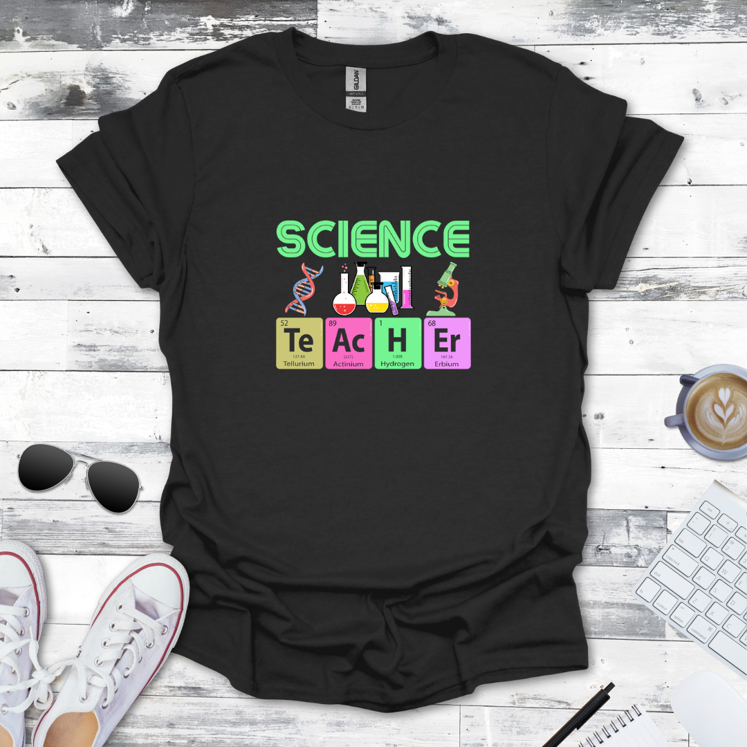 Periodic Table Chemistry Lab Design Tee