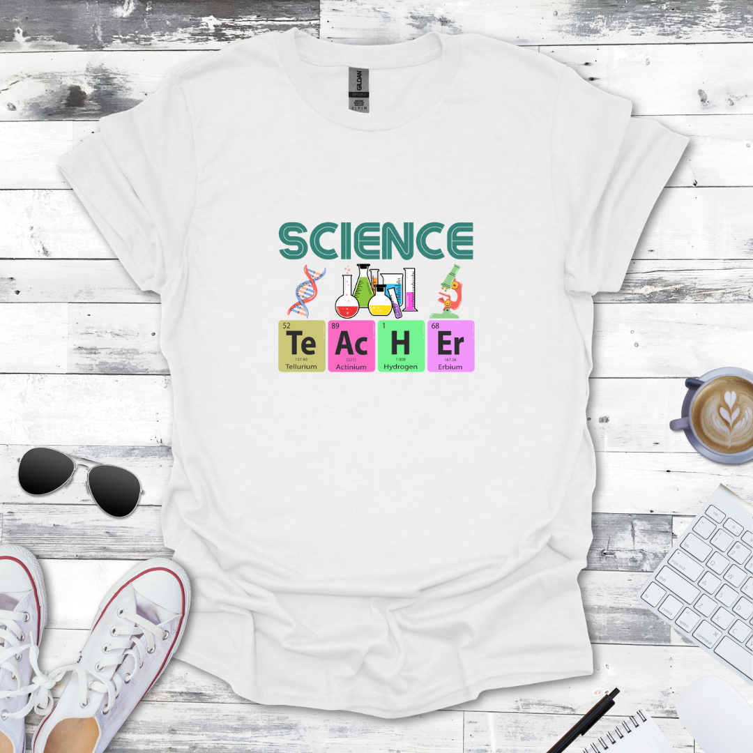 Periodic Table Chemistry Lab Design Tee