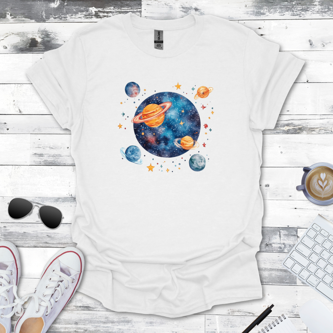 Cosmic Dreams Planetary Tee