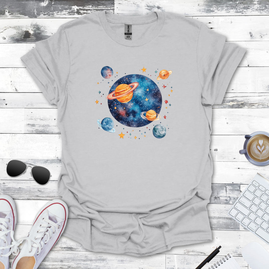 Cosmic Dreams Planetary Tee