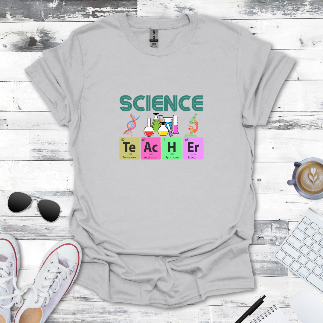 Periodic Table Chemistry Lab Design Tee