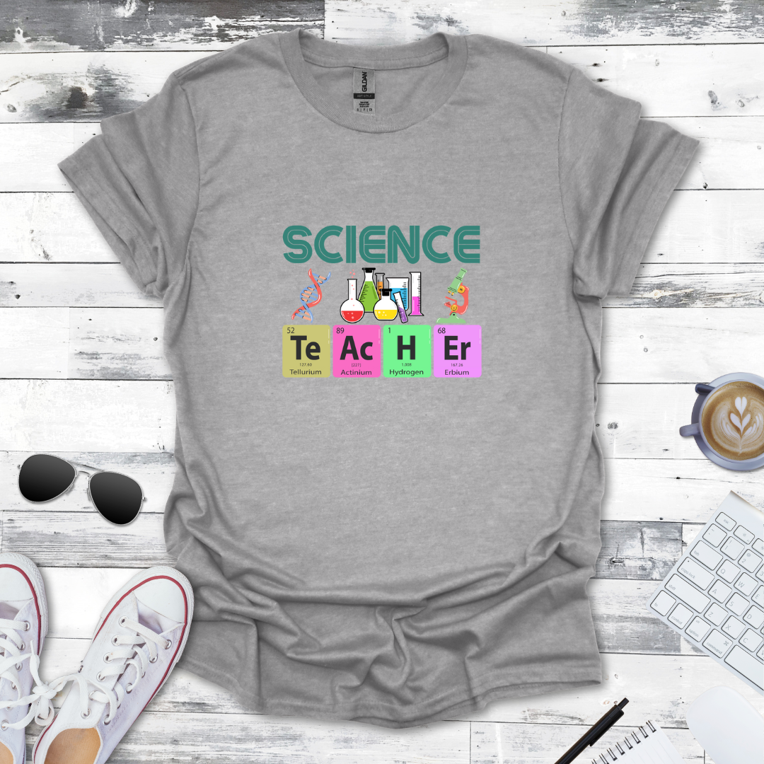 Periodic Table Chemistry Lab Design Tee