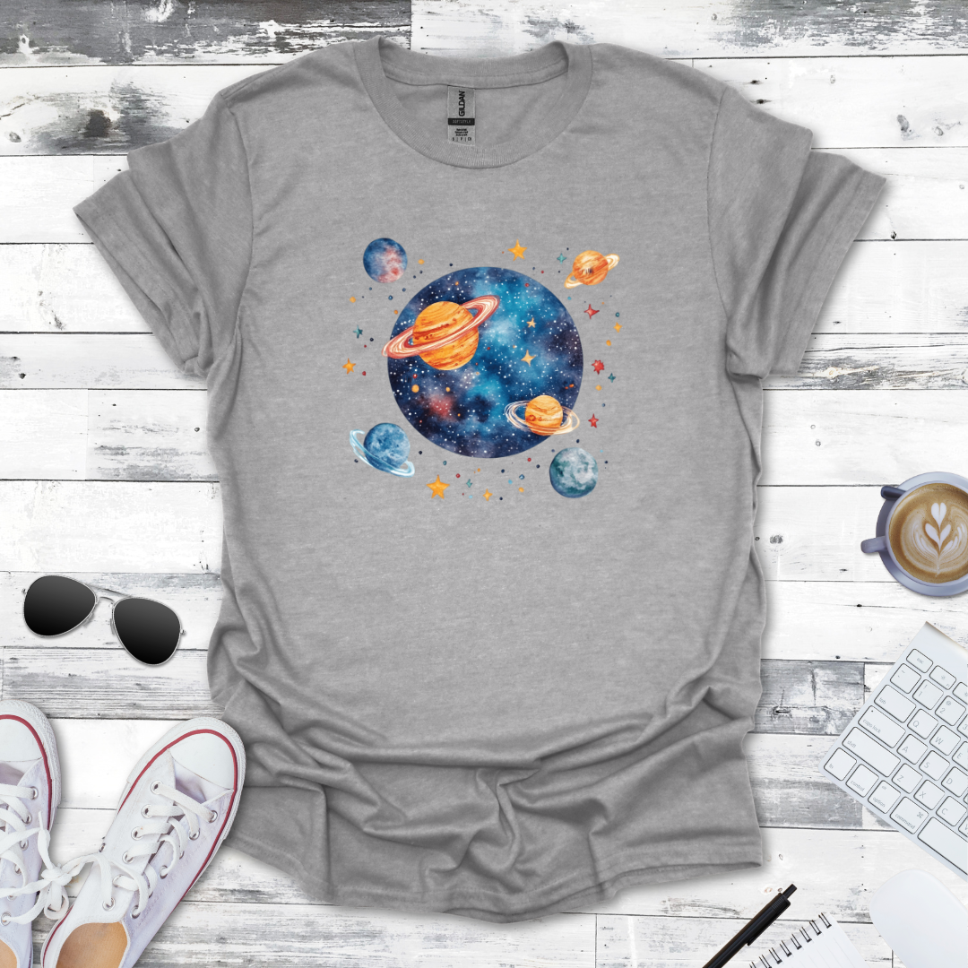 Cosmic Dreams Planetary Tee
