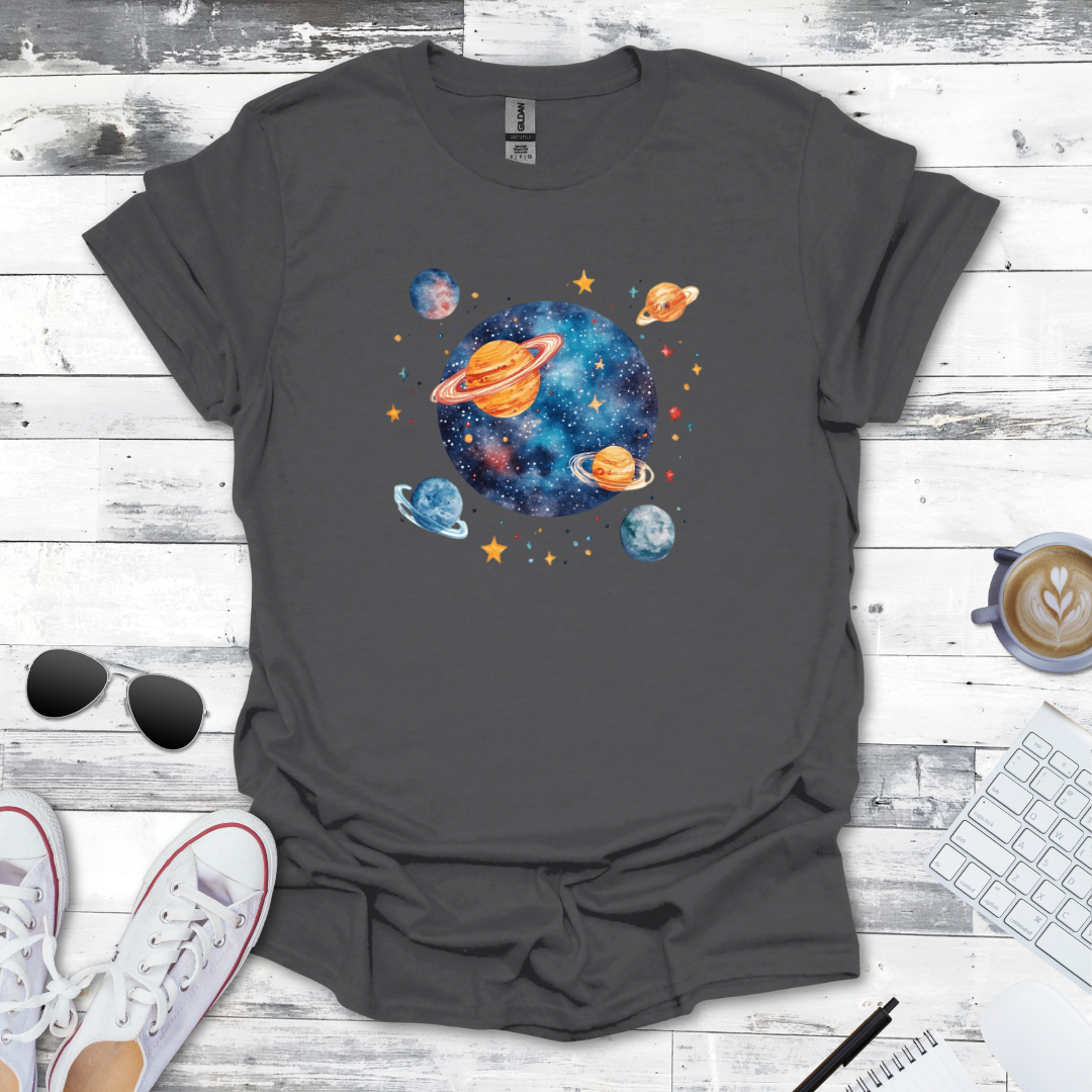 Cosmic Dreams Planetary Tee