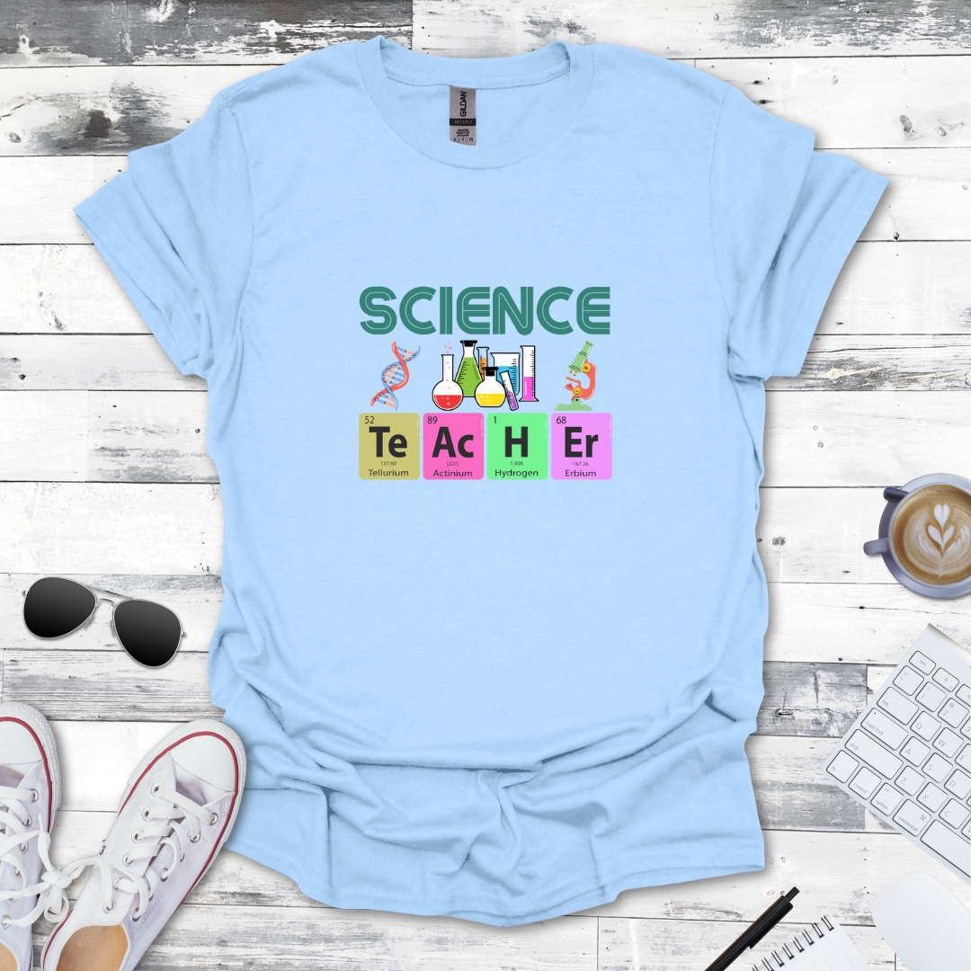 Periodic Table Chemistry Lab Design Tee