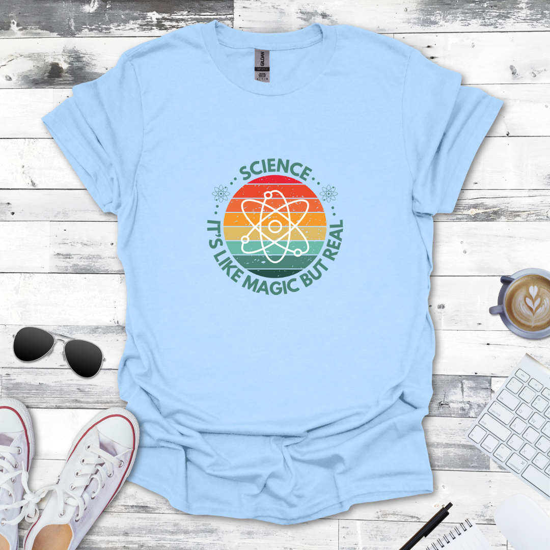 It's Like Magic But Real - Retro Atom Tee