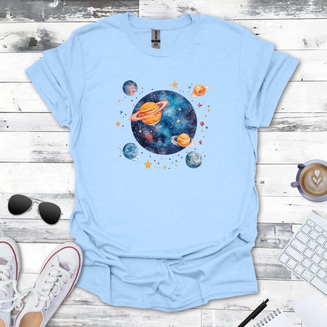 Cosmic Dreams Planetary Tee