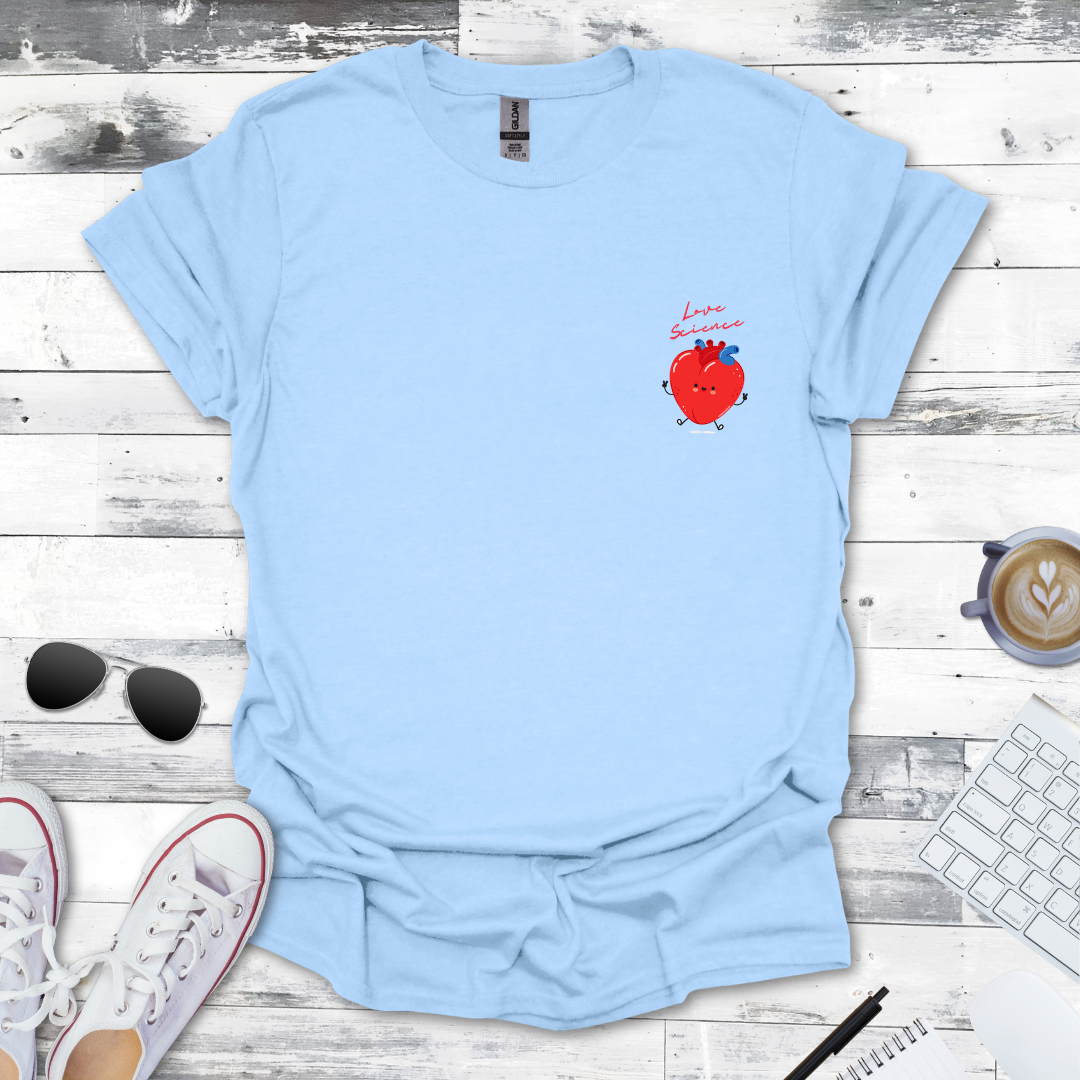 Anatomical Heart "Love Science" Tee